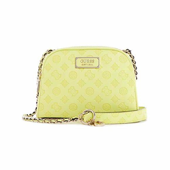 Guess Bags Guess Womens Logo Love Crossbody Top Zip Cross Body Bag